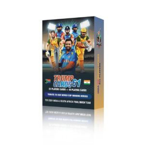Cricket World Cup Winning Team Cards 2024 India and South Africa Team
