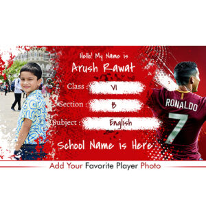 Sports Theme name slip