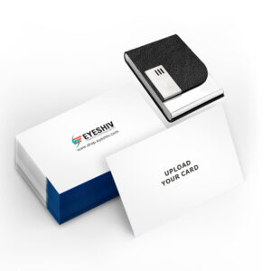 Customized Visiting Cards Online – By EYESHIV Upload your card. front and back