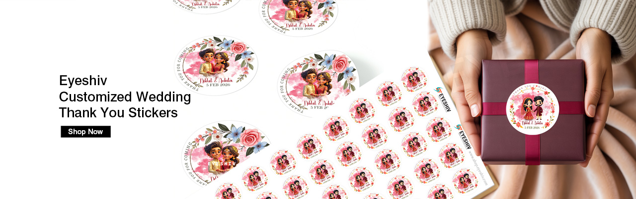 Eyeshiv Wedding Stickers